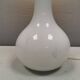 Helios table lamp, teardrop shaped, made of white opal glass. 1986 Denmark