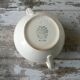 Villeroy & Boch Mettlach ivory and gold sugar bowl