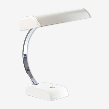 Kaiser Idell desk lamp in white ivory