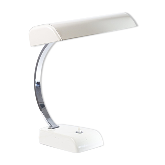 Lampe de bureau Kaiser Idell en ivoire blanc