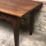 Farm table / walnut office late nineteenth century