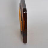 Empty amber glass pocket