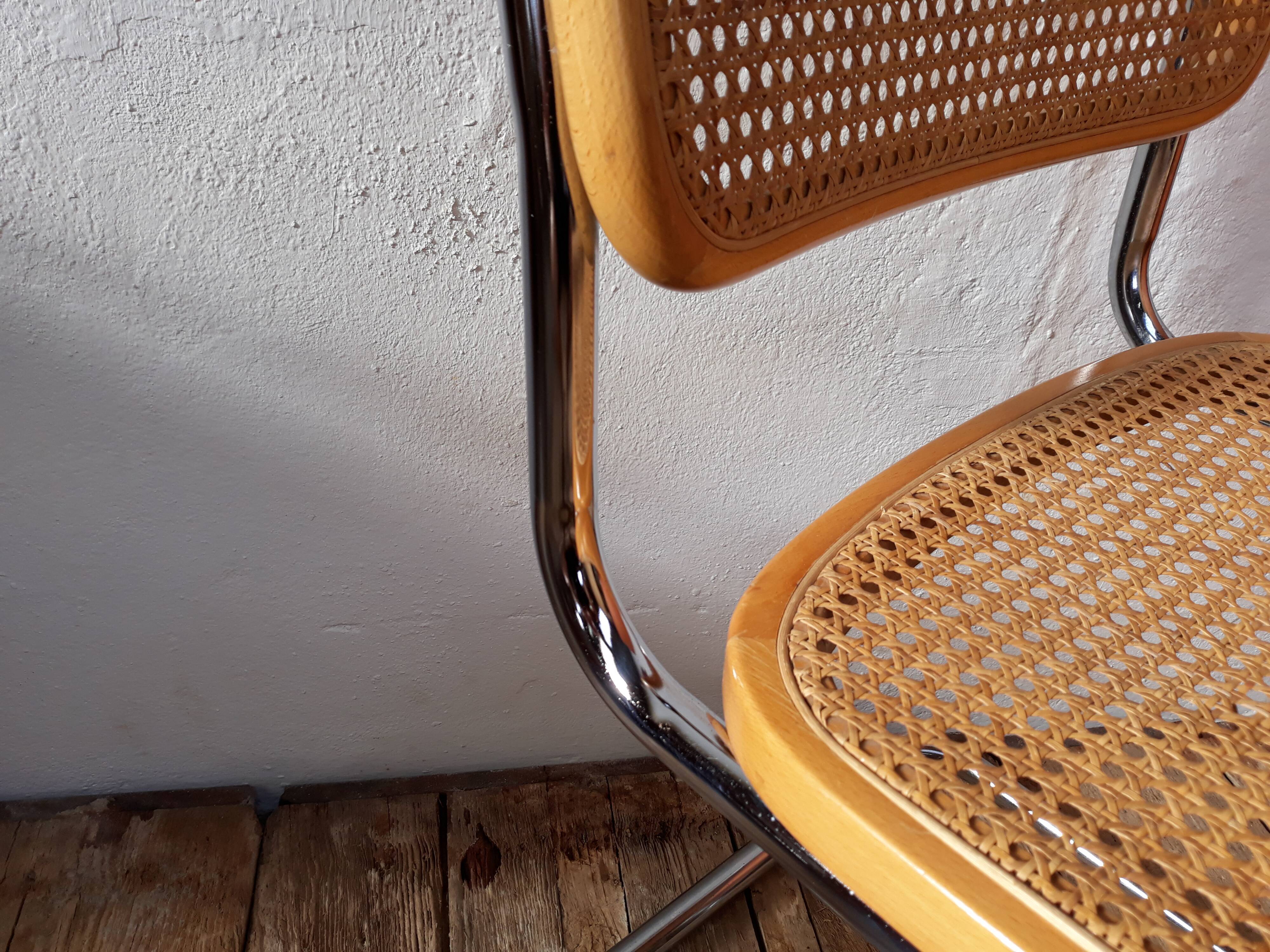 Chaise vintage Breuer B32