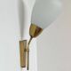 Mid Century Brass and Glass Wall Light/lamp by Kamenicky Senov - around 1970s