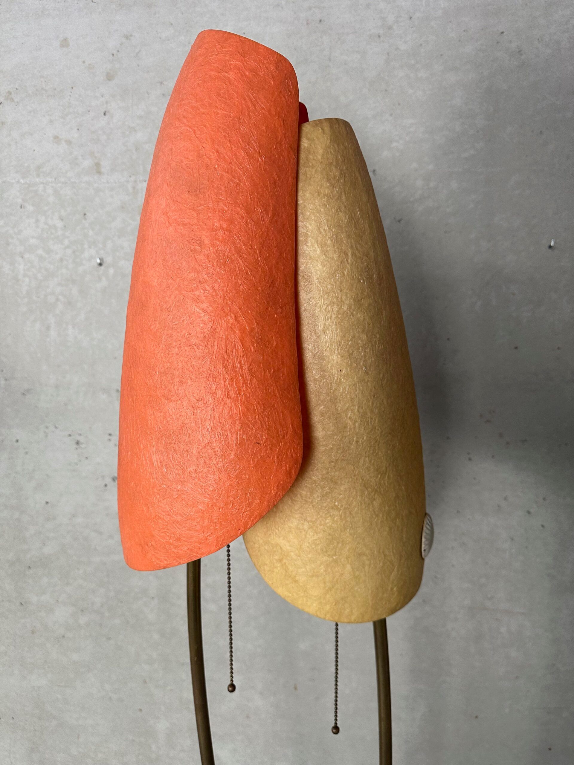 Vintage fiberglass floor lamp – Carl Auböck