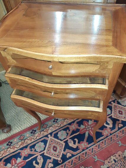 Bedside fireplace screen XIXth