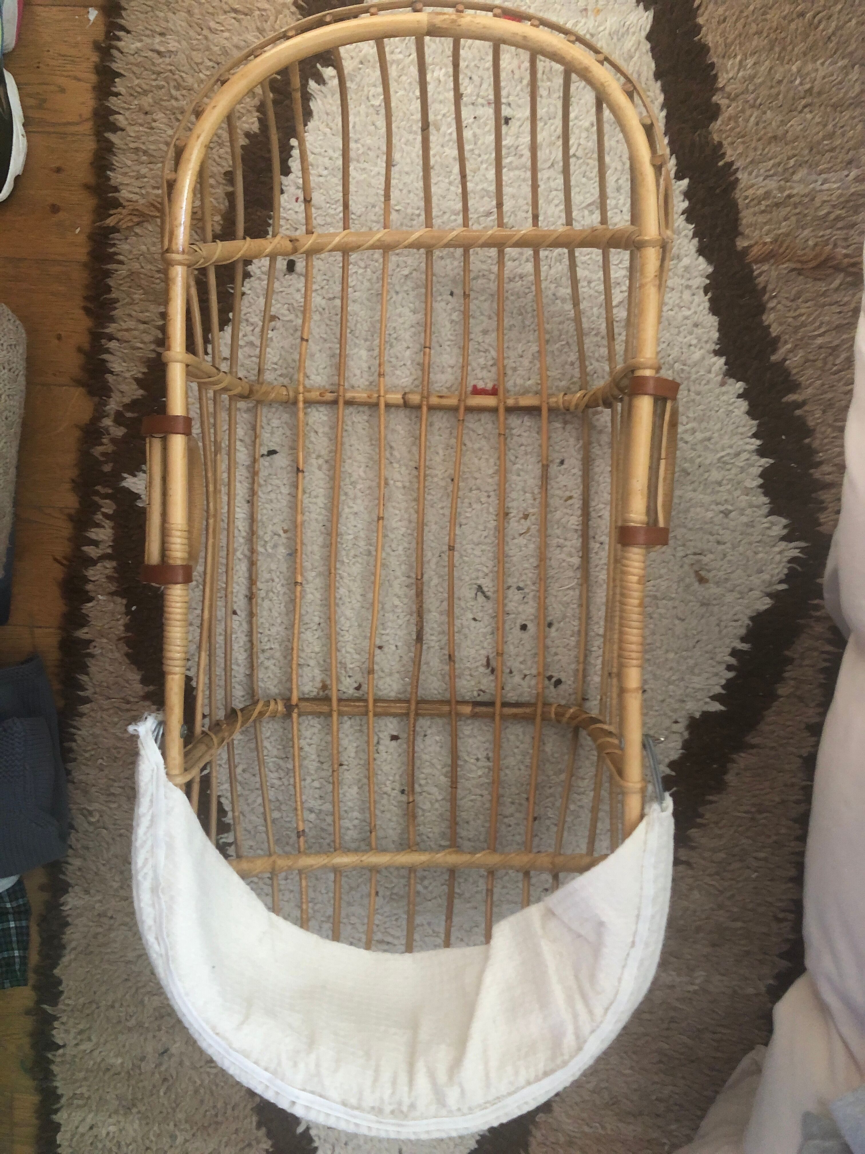 Berceau bébé osier