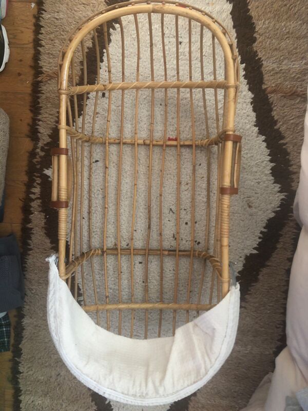 Berceau bébé osier