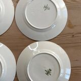 6 flat plates Longwy Bruges