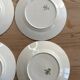 6 flat plates Longwy Bruges