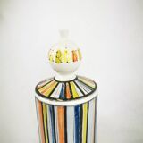 Ceramic Pot "flour" Signed Roger Capron Vallauris