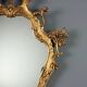 Antique baroque-style mirror in gilded wood, Italy, 20th century