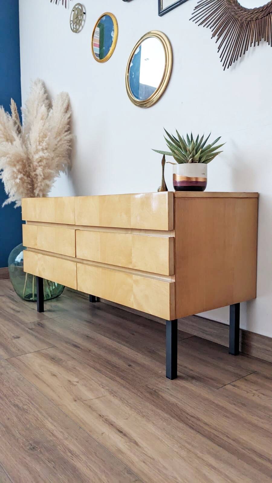 6 drawer sideboard from the 70s