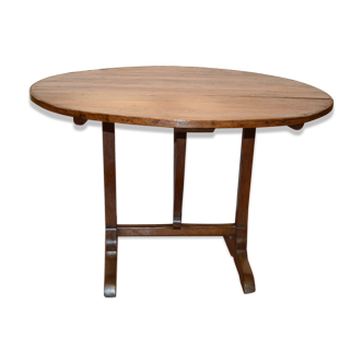 Champagne table in oak and FIR