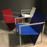 Set of 3  Modernist Spectro Lounge Chair by Hank Kwint for Lourens Fisher, 1990s