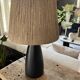 Lampe bohème noire
