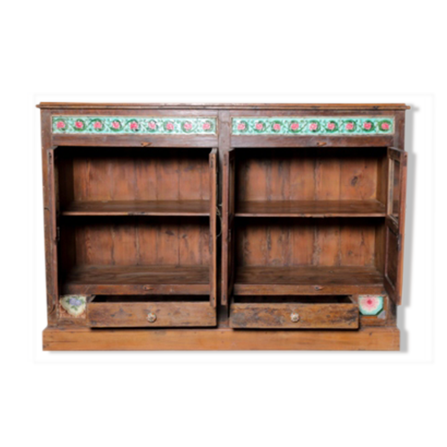 Antique teak buffet