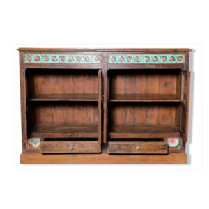 buffet en teck ancien