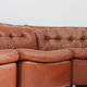 Vintage Italian curved modular sofa 1970s, set of 4