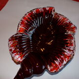 Dish Vallauris Red Brown