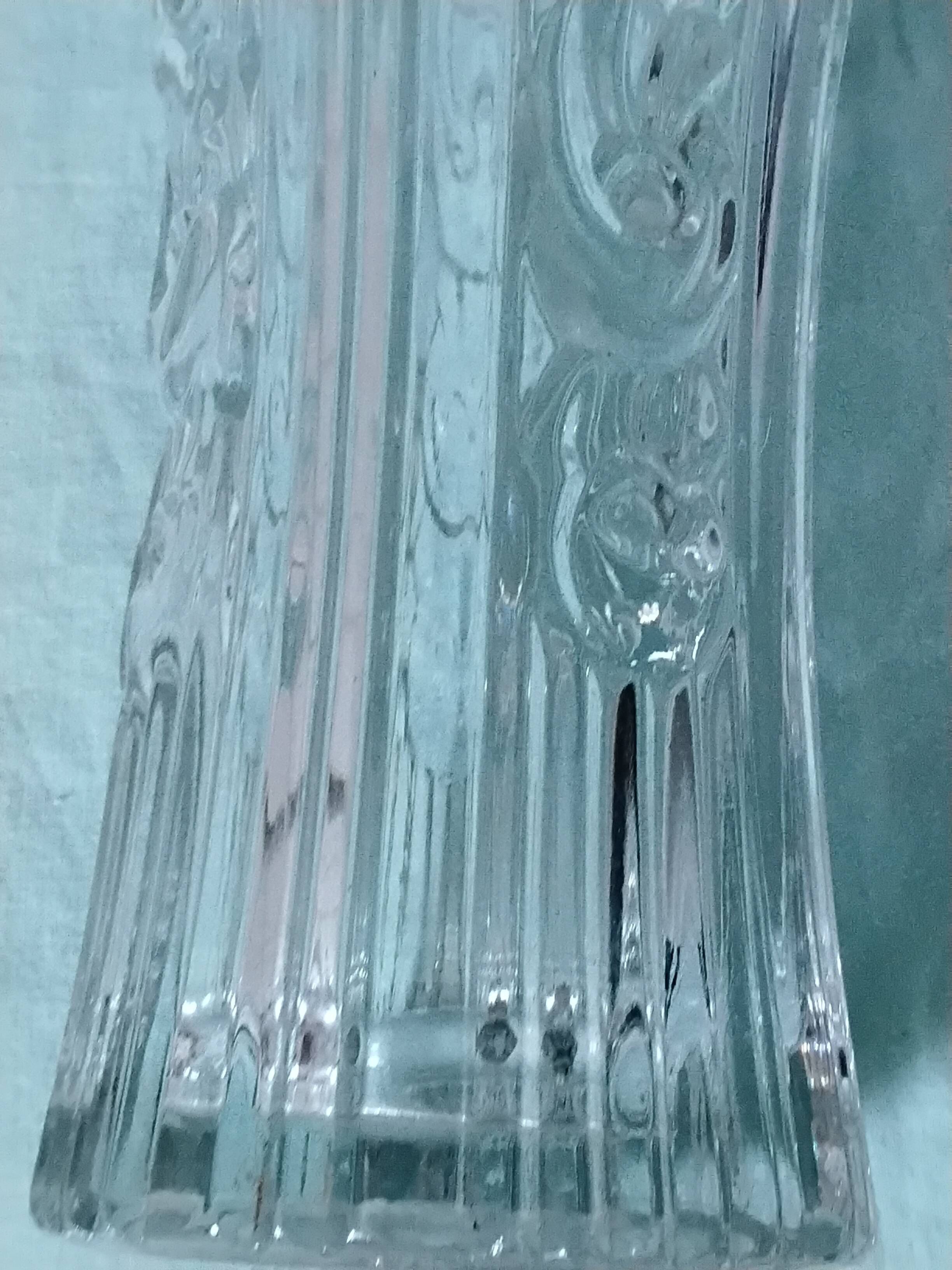 Vase en verre