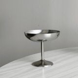 6 coupelles sur pied en inox style Letang Remy