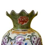 Chinese Porcelain Ming Floor Vase From The 1980s