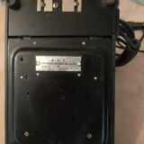 telephone from the 50s in black bakelite