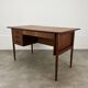 Scandinavian double-sided desk, teak, 1960s