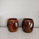 Set of 2 vintage ceramic mugs/cups