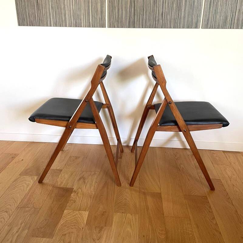 Paire de chaises – Eden 320 Gio PONTI – Années 60