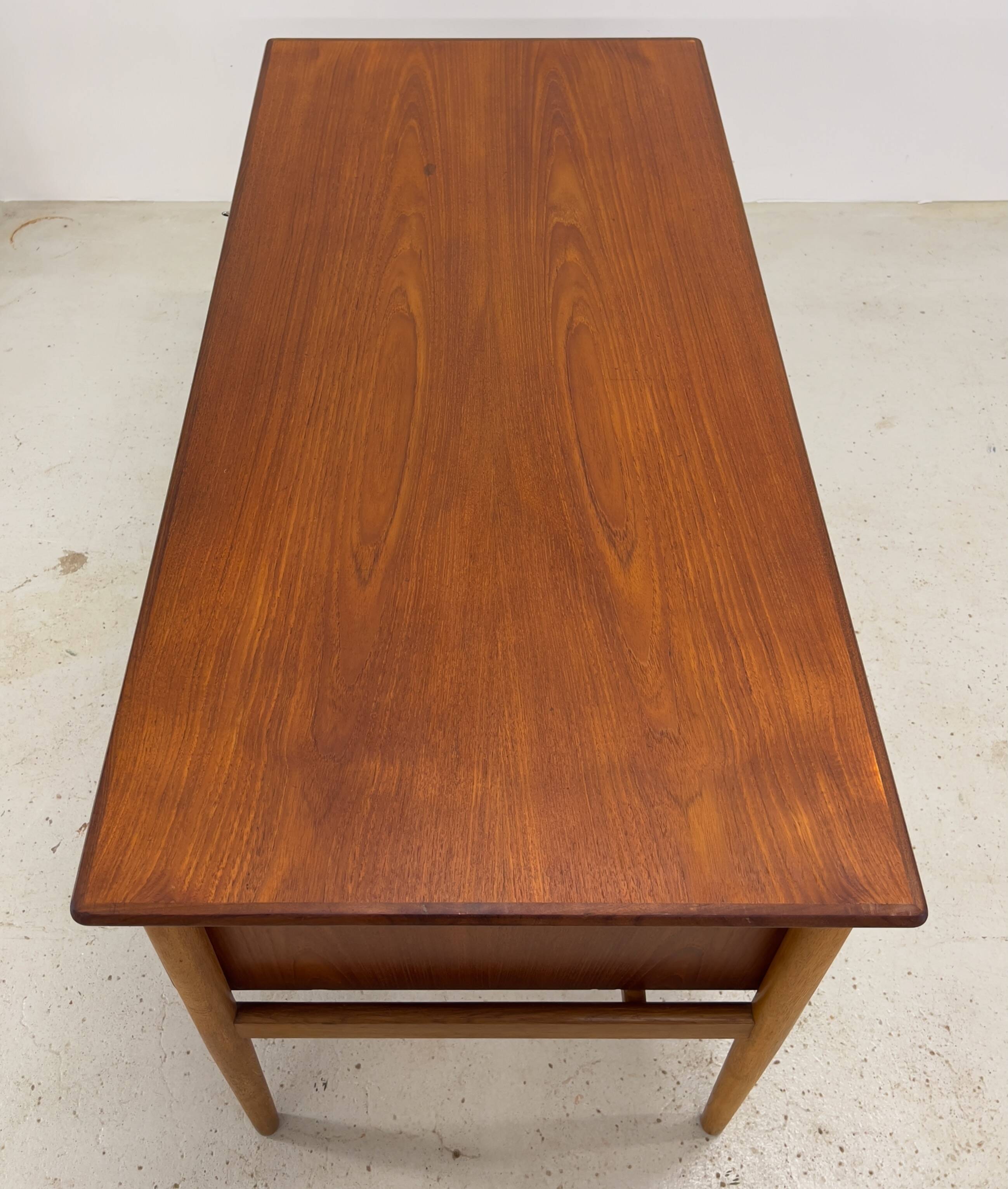 Danish Teak & Oak Desk
