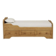 Interior's single solid wood bed, english style