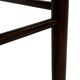 Vintage Wooden Stool With Rope Seat 60s Minimalist