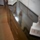 Lacquered and brass sideboard edited by Marie Sabot in the 70