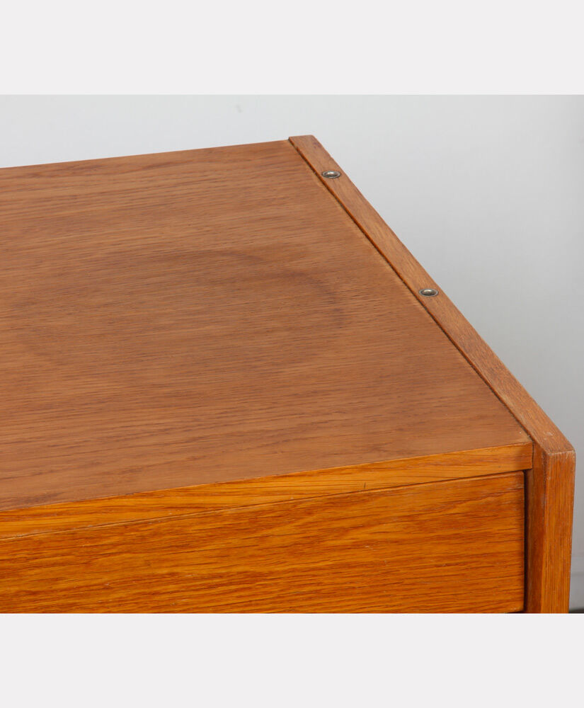 Vintage oak storage by Jiri Jiroutek, model U-458, 1960