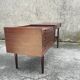 Midcentury desk with box and mahogany finish L166