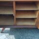 Buffet bas enfilade vintage pieds compas année 50 60
