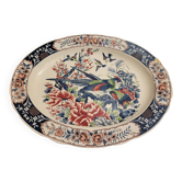 Grand plat japonais aux oiseaux