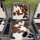 Cowhide chairs