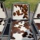Cowhide chairs