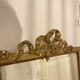 Important 19th Century Beveled Mirror with Pediment - Louis XVI Style - 81cm X 163cm