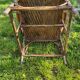 Transat chaise longue rotin