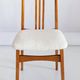 Light Bouclé Chair Mid-Century Modern, Design by M. Zielinski, Europe, 1960s