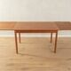 Table à manger extensible classique des années 1960
