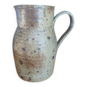 Vintage artisanal stoneware jug/pitcher