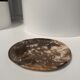 Dish in petrified wood