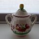 Faience sweetening St Clément France - Rooster decoration