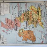 Vidal lablache school wall map 28 and 28 bis