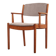 Oak chair, Danish design, 1960s, designer: Poul M Volther,  FDB